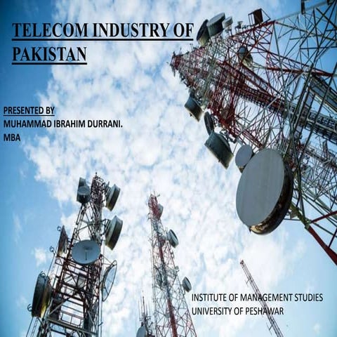 Telecom sector of Pakistan in 2022.