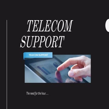 Telecom support ppt