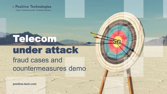 Telecom under attack: demo of fraud scenarios and countermeasures
