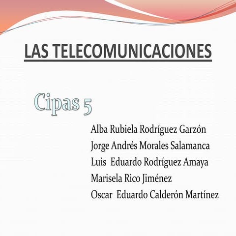 Telecomunicacion