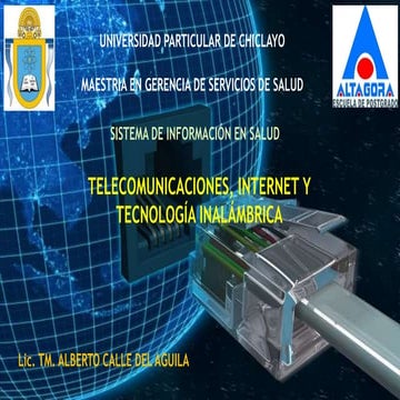 Telecomunicaciones, internet y tecnología inalámbrica