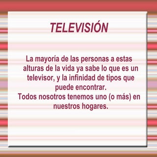 Historia televisión