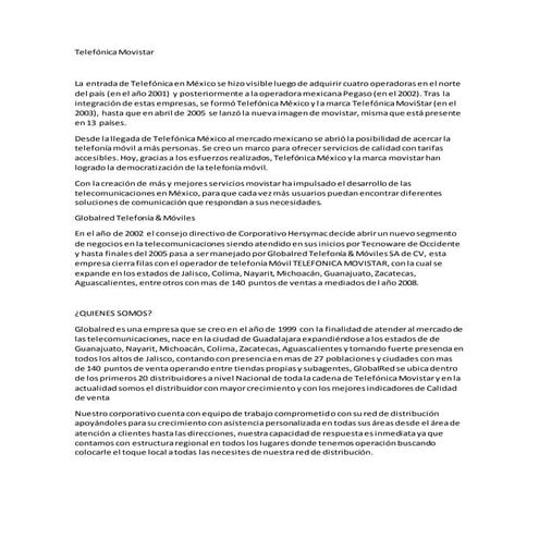 Telefónica movistar