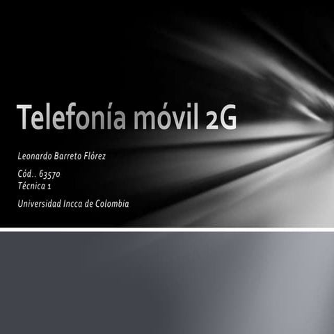 Telefonía móvil 2G final