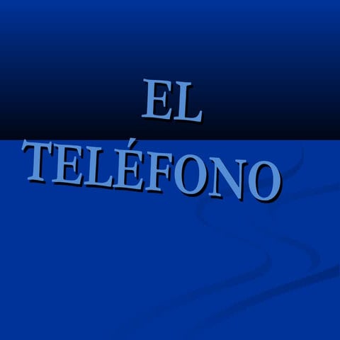 EL TELÉFONO - DARÍO Y RAÚL