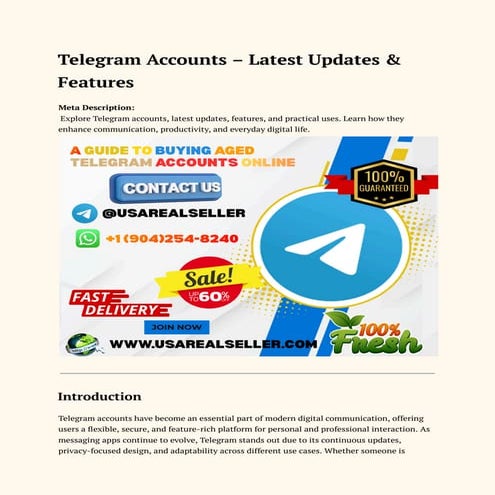 Telegram Accounts – Latest Updates & Features.pdf