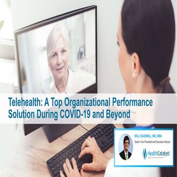 Telehealth: A Top Organizational Performance Solution During COVID-19 and Beyond