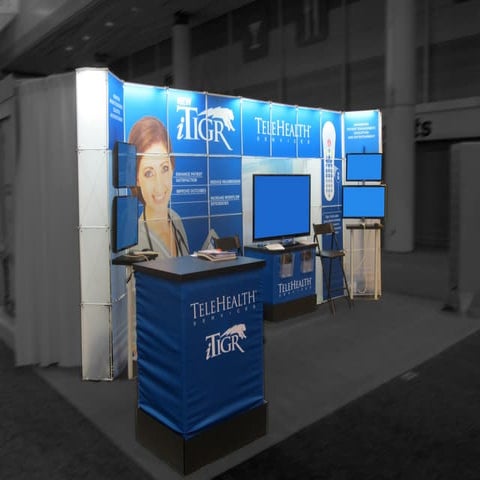 Telehealth 10x20 trade show booth | PDF