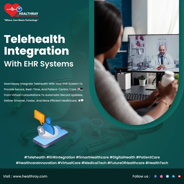 Telehealth Integration with EHR Systems .pdf - Healthray | PDF
