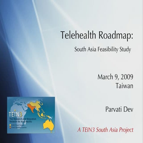 Telehealth Roadmap South Asia