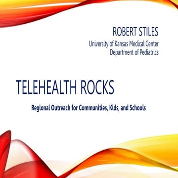 Telehealth ROCKS RAISE Health Innovations Presentation - HIT September 2023