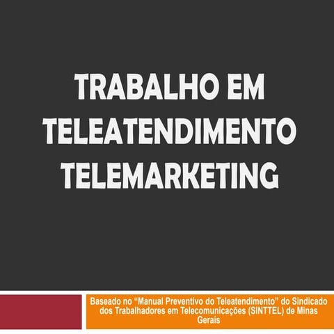 Telemarketing