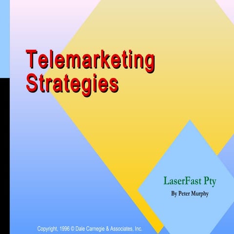 Telemarketing Techniques