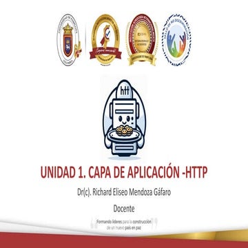 TELEMATICA 3 - CAPA DE APLICACION Y SERVICIOS DE RED - HTTP