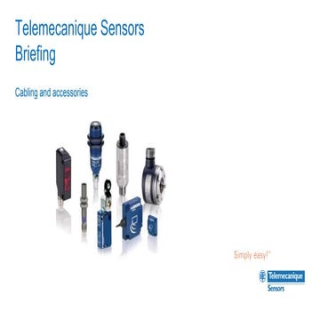 Telemecanqiue Cabling and Accessories Briefing