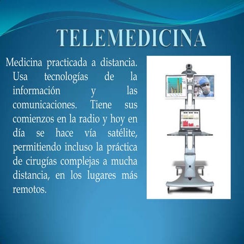 La Telemedicina