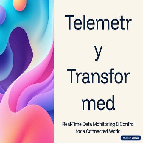 Smart Telemetry System for Seamless Data Monitoring | PDF