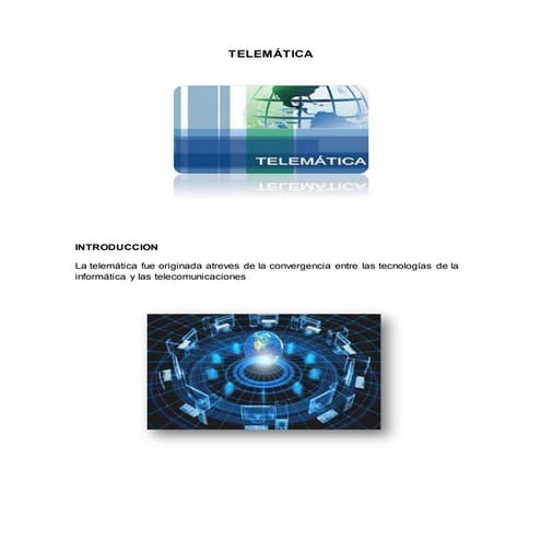 Intro telematica | PDF