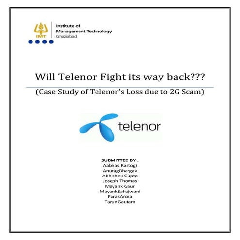 Telenor Case Study