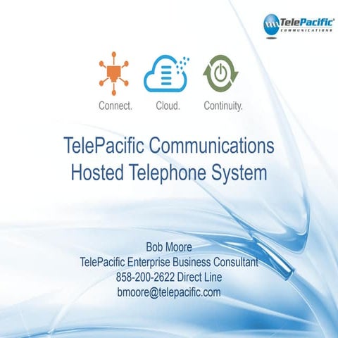 Telepacific's Hosted Telephone System 