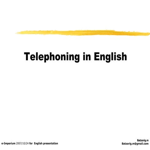 Telephone
