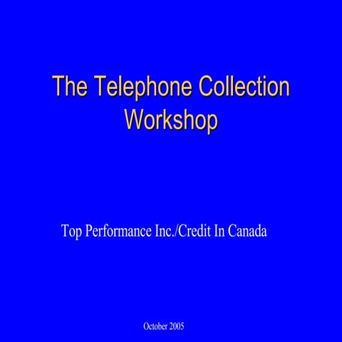 Telephone Collections