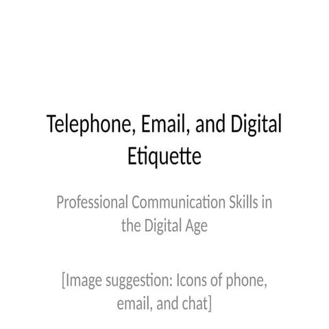 Digital Etiquette Quiz | PPT