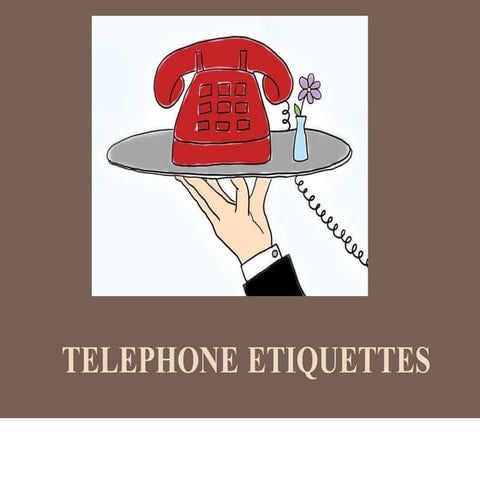 Telephone etiquettes ETC