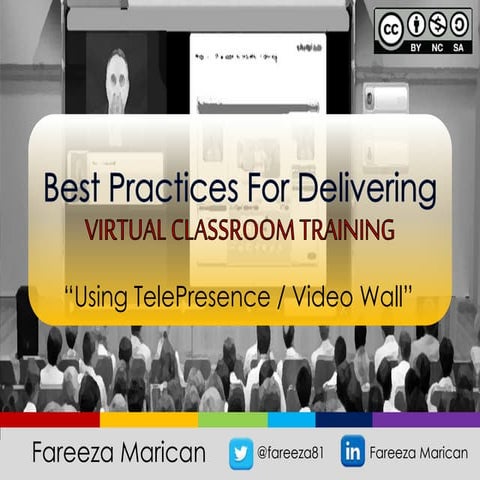 Best Practices For Delivering Virtual Classroom Training