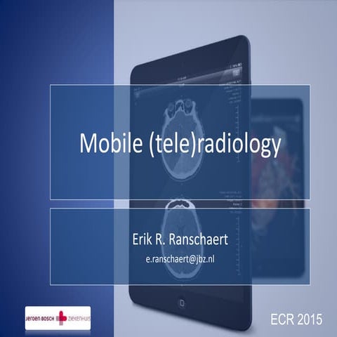 Mobile (tele)radiology