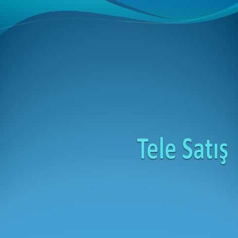 Tele satış - Çağrı merkezi - CREAFONE | PPT