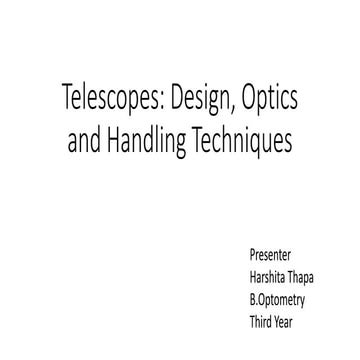 Telescopes harshita.pptx
