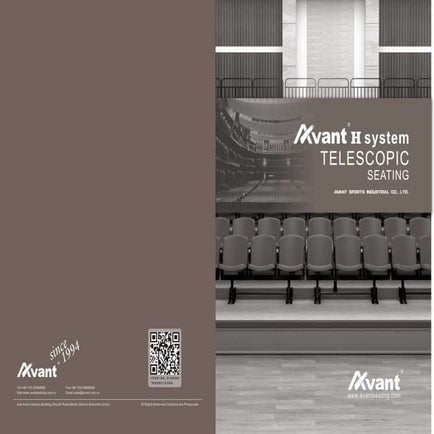 Avant Retractable seating system for gymnasium | PDF