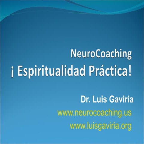 Neurocoaching Espiritualidad Practica