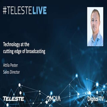 Technology at the cutting edge of broadcasting