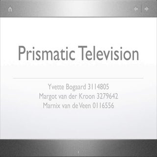 Televisie Prisma