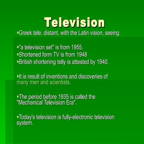 Television
