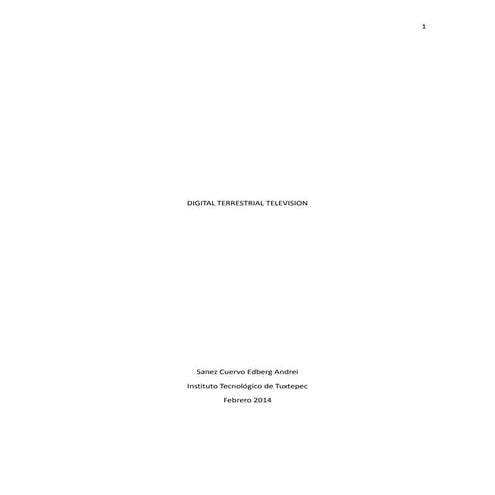 Television digital terrestre version inlges