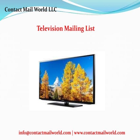 Television mailing list