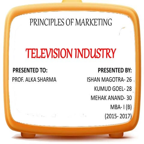 Television marketing