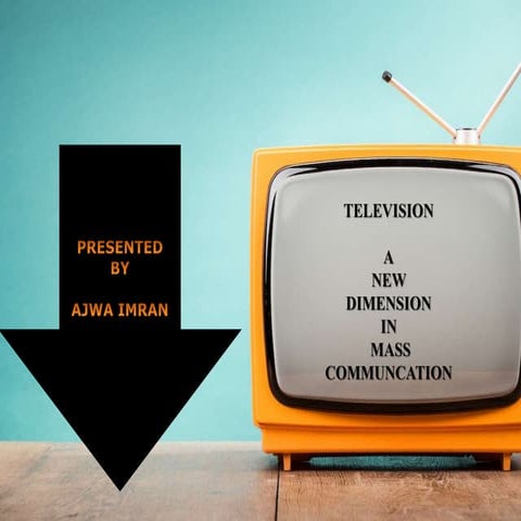 Television presentation by ajwa imran
