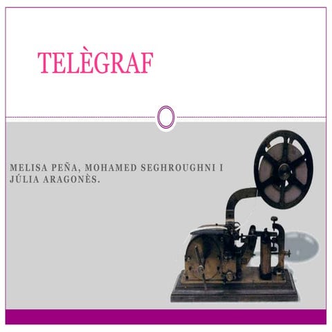 Telègraf | PPTX