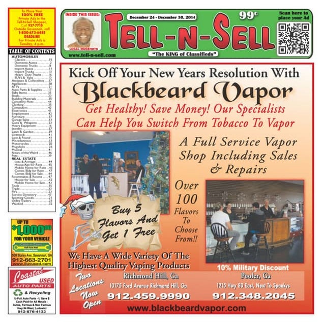 Tell n-sell december 24 - december 30, 2014