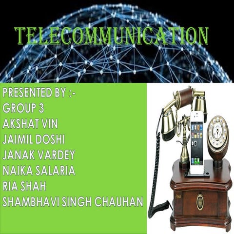 Tellecommunication final ppt