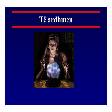 "Unë do t'ju tregoj të ardhmen 1"