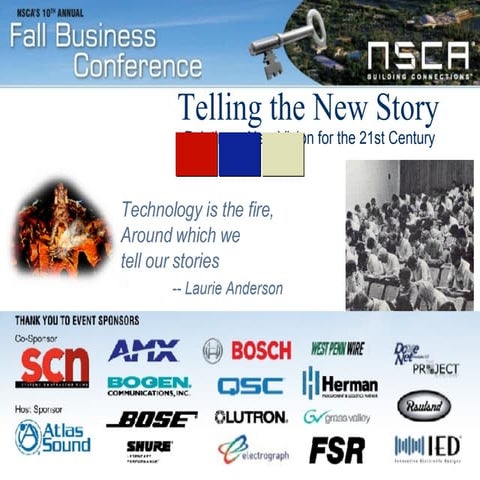 Telling A New Story Business