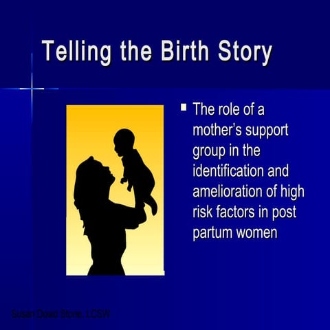 Telling The Birth Story Cbs