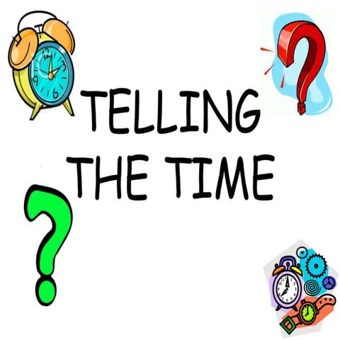 Telling the time.ppt