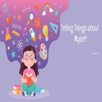 TELLING THINGS ABOUT MYSELF introduction.pptx