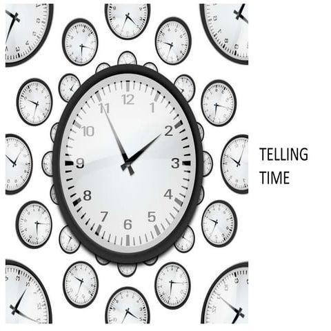 Telling time - ESL game